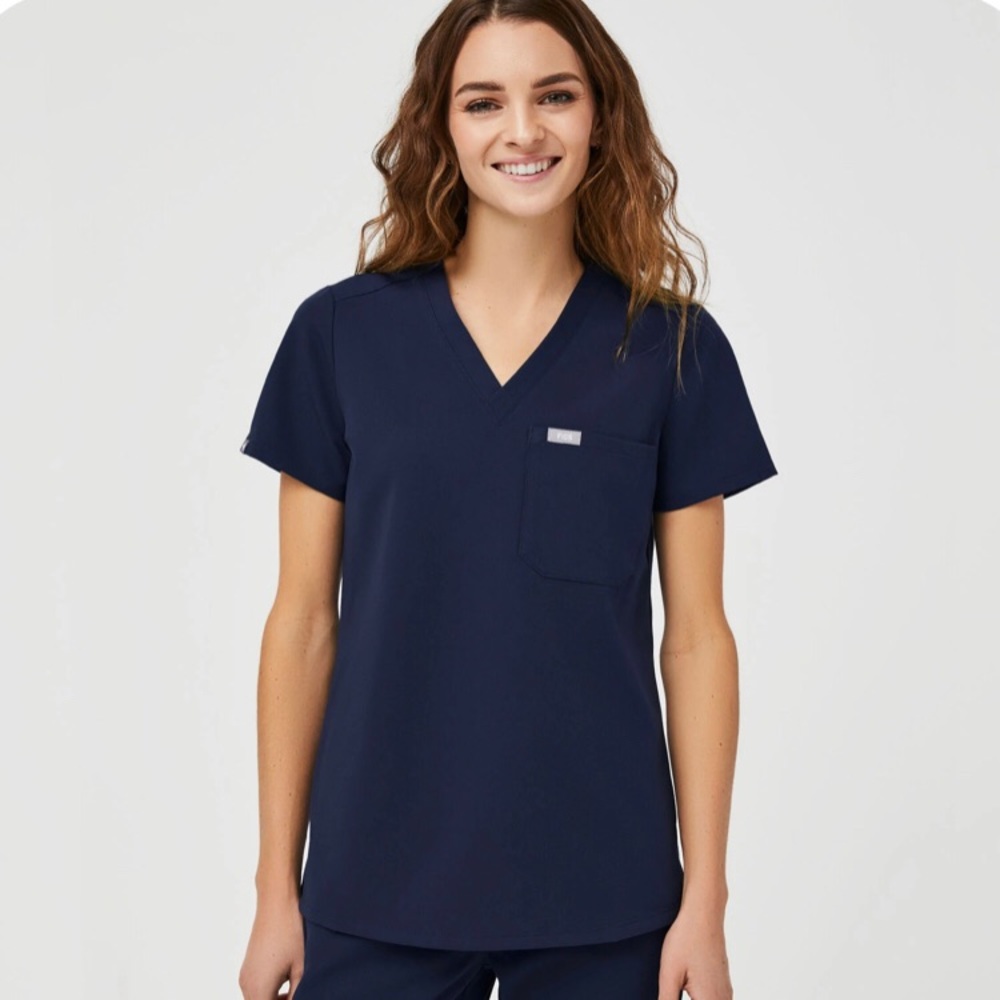 Navy Figs Scrubs Set